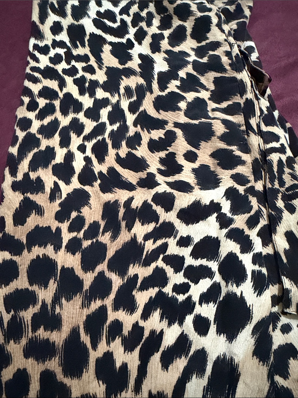 MICHAEL Michael Kors Leopard-Print Mini Silk Dress with Gold Zip Front XL - Picture 8 of 8